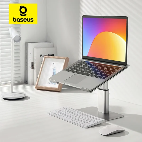 MacBook Stand Foldable Aluminum Adjustable Vertical Support For Laptop