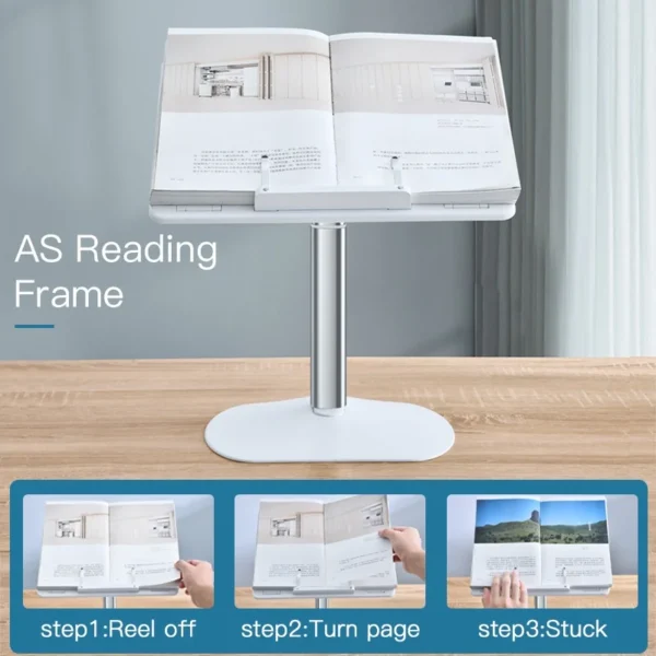 Foldable Portable MacBook Stand with Cooling Bracket Support - Image 5