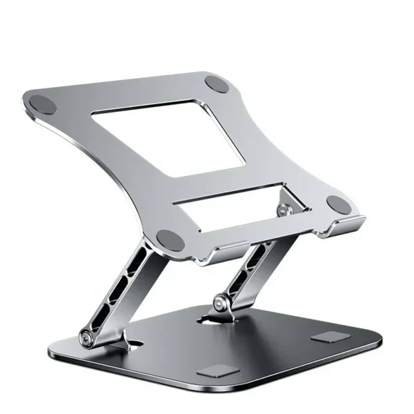 Adjustable MacBook Stand – Foldable Aluminum Laptop & Tablet Holder