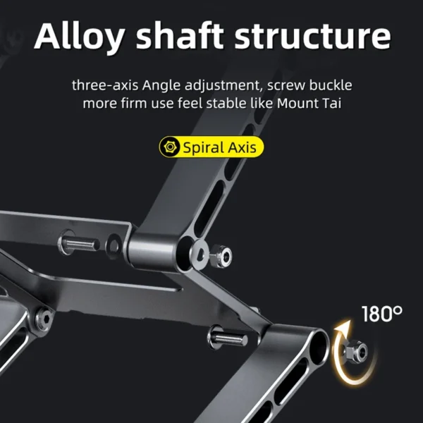 Foldable MacBook Stand 2025, Portable & Adjustable Laptop Holder - Image 3