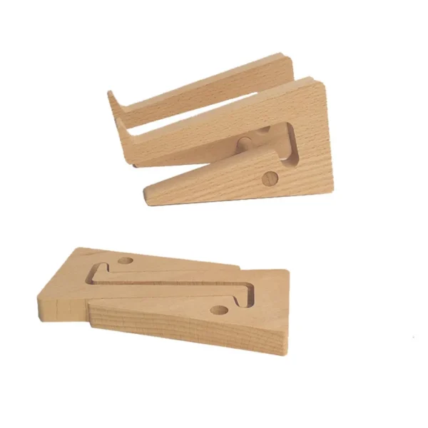 Wooden Laptop Stand, Bamboo Riser, Desktop Cooling, Storage Rack - Image 5