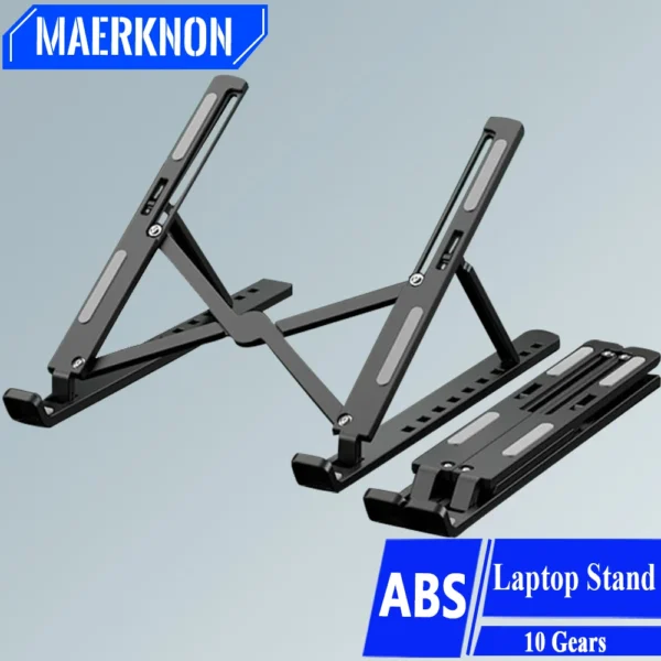 Foldable MacBook Stand – Portable & Adjustable Laptop Holder