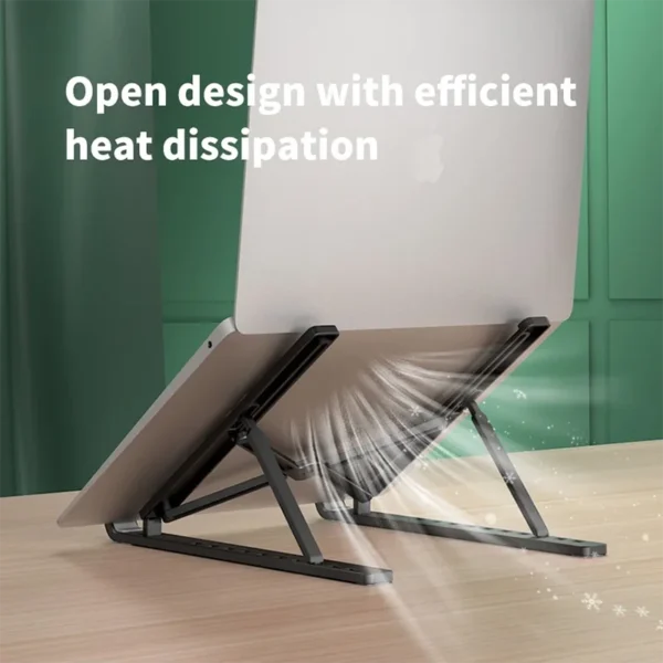 Foldable MacBook Stand – Portable & Adjustable Laptop Holder - Image 5