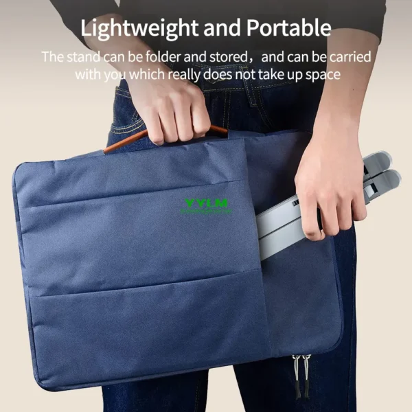 YYLM N8 Adjustable MacBook Stand – Portable & Foldable Cooling Holder - Image 5