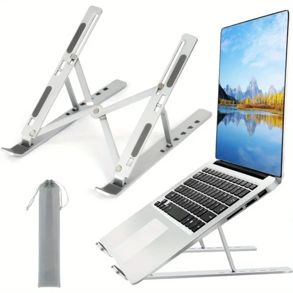Portable Foldable MacBook Stand Aluminum Notebook Support Bracket