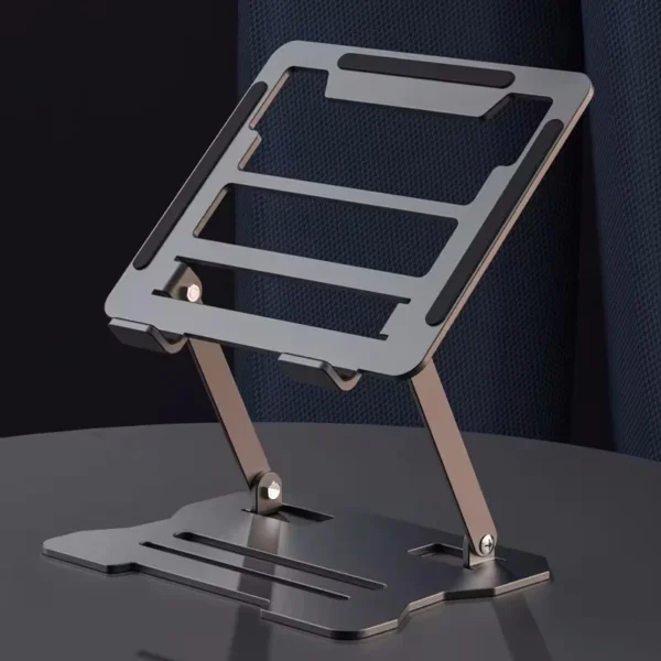 Adjustable MacBook Stand, Portable Metal Laptop Riser Holder